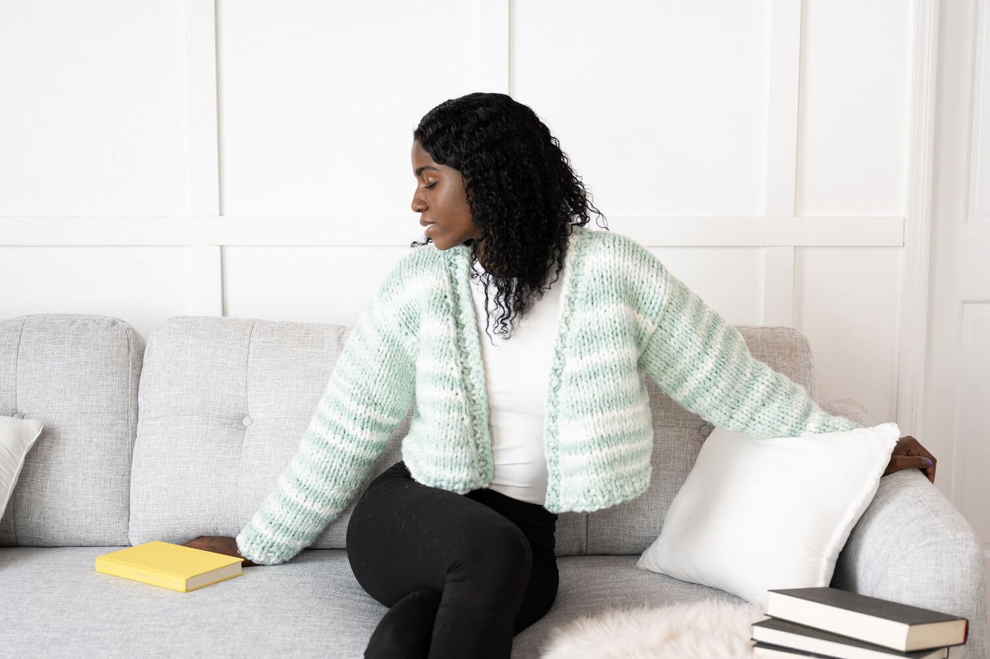 sysy様→新品、OHGA、KNIT CARDIGAN、ニットガーディガン KNIT CARDIGAN | OHGA