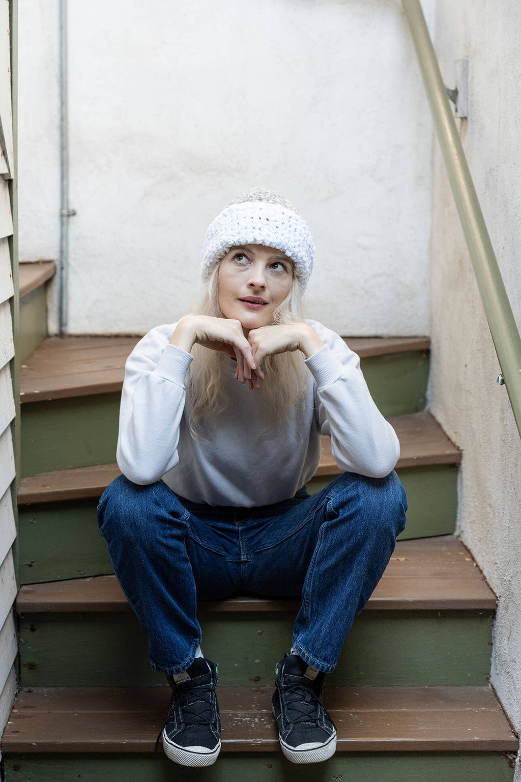Two-Color Hat (Crochet) – Lion Brand Yarn