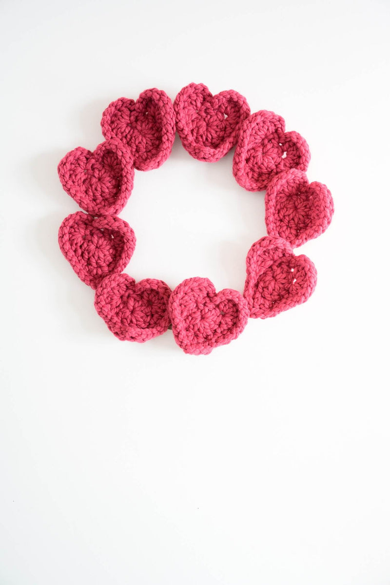Heart Wreath (Crochet)