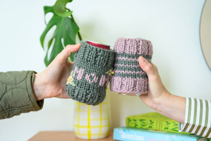 Maker Mom Cup Cozies (Knit)