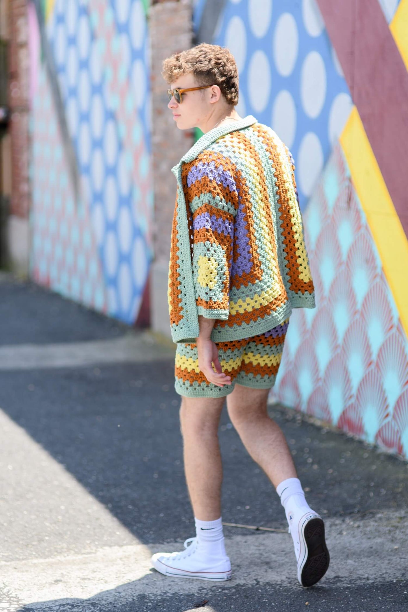 Granny Top and Shorts Set (Crochet) – Lion Brand Yarn