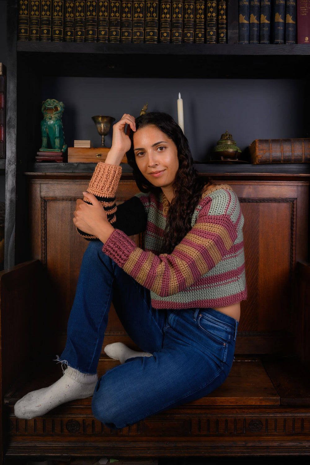 Morgan Pullover (Crochet) – Lion Brand Yarn Morgan Pullover (Crochet) – Lion Brand Yarn