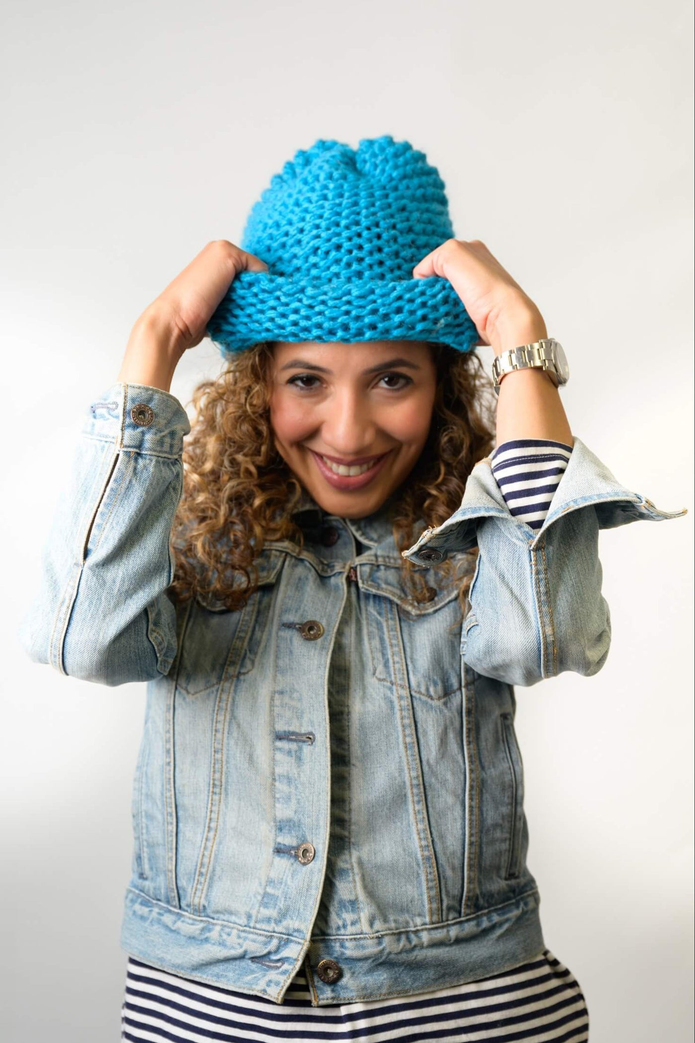 ollun オルン　きりまる　ponpon Knit hat Lollie Hat knitting pattern by Woolly Wormhead