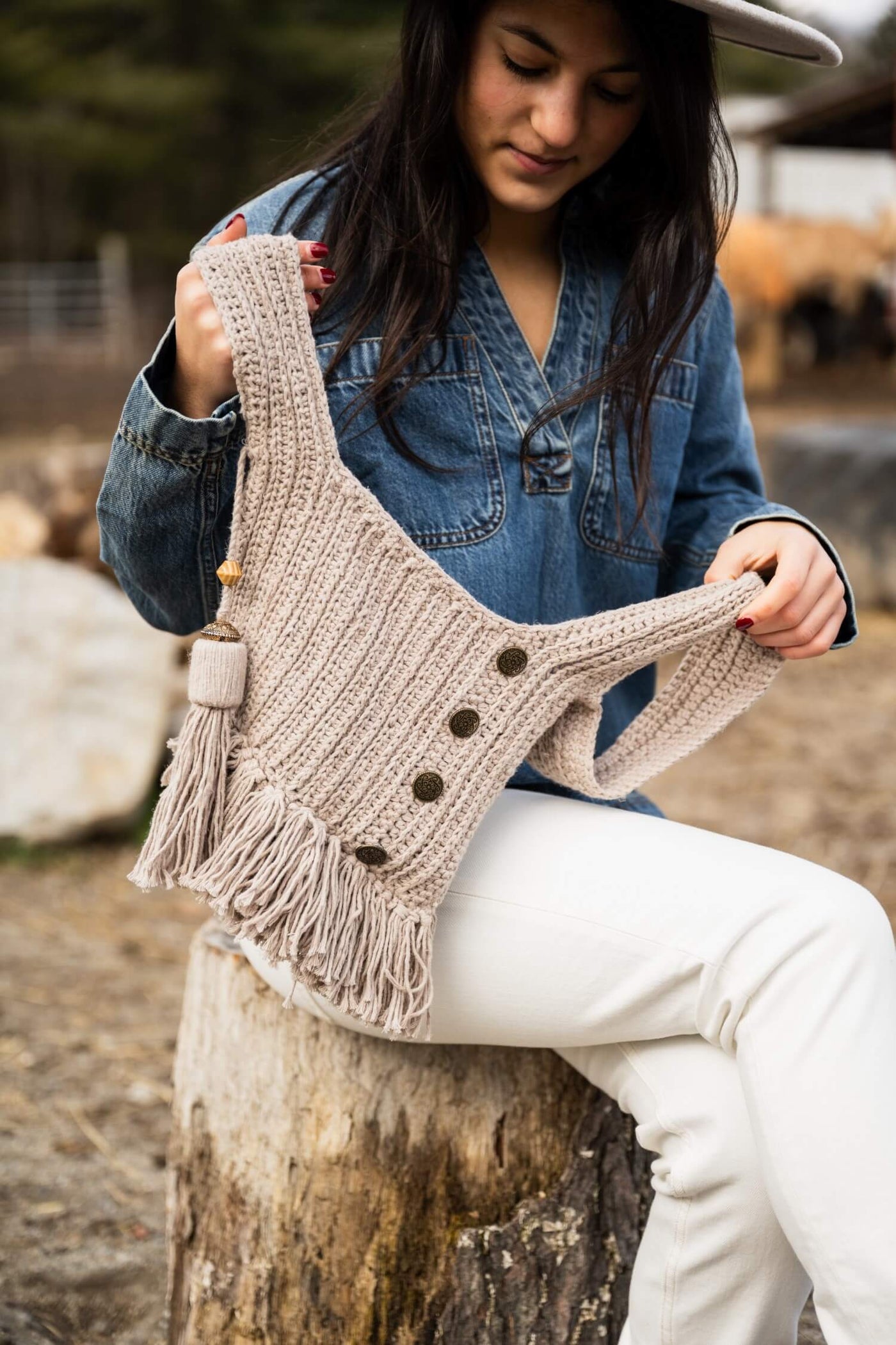 Knot Bag (Crochet) – Lion Brand Yarn