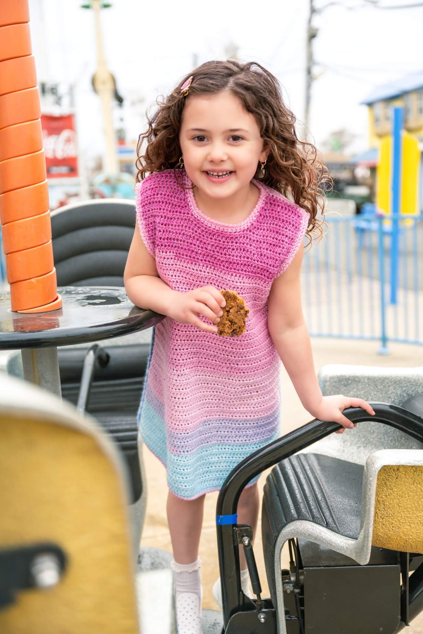 Demure Day Dress (Crochet) – Lion Brand Yarn