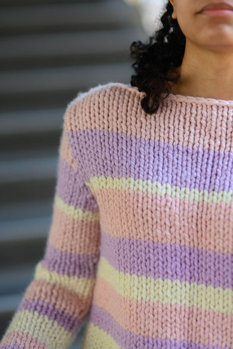 Poppy's Pullover (Knit) – Lion Brand Yarn