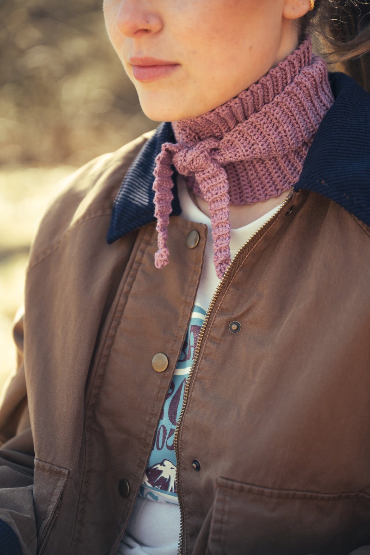 Small Accent Scarf (Crochet) – Lion Brand Yarn