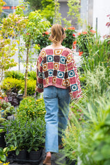 Granny Motif Cardigan (Crochet) thumbnail