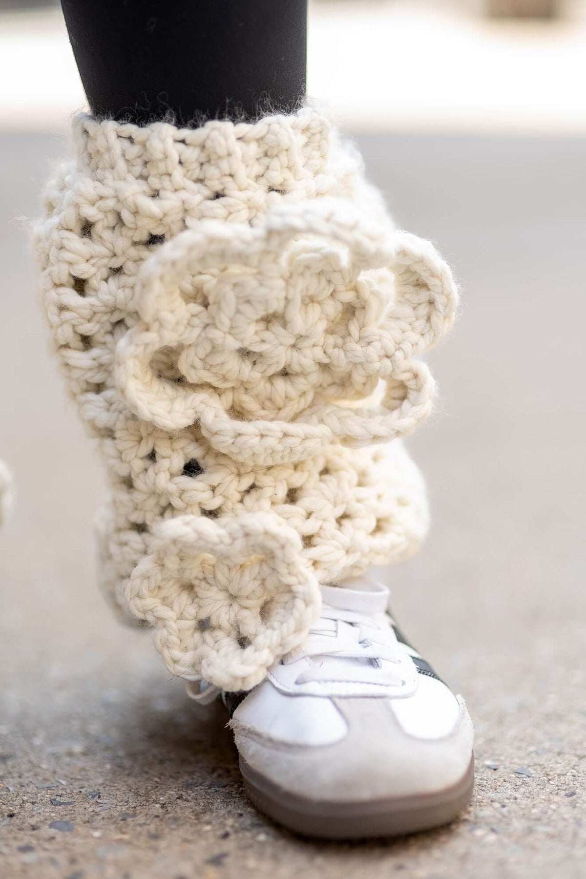 Fit Check Legwarmers (Crochet) – Lion Brand Yarn