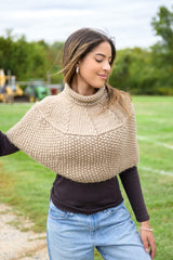 Cropped Poncho (Knit) thumbnail
