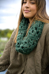 Crochet Kit - Tweed Granny Cowl thumbnail