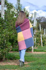 Colorblock Lapghan (Crochet) thumbnail