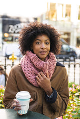 Modern Granny Stitch Cowl (Crochet) thumbnail