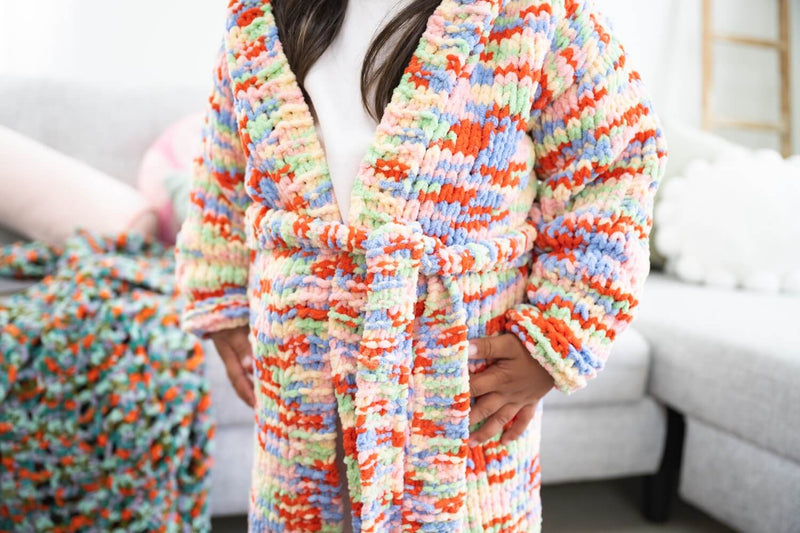 Knit Kit - My Favorite Cozy Hooded Robe