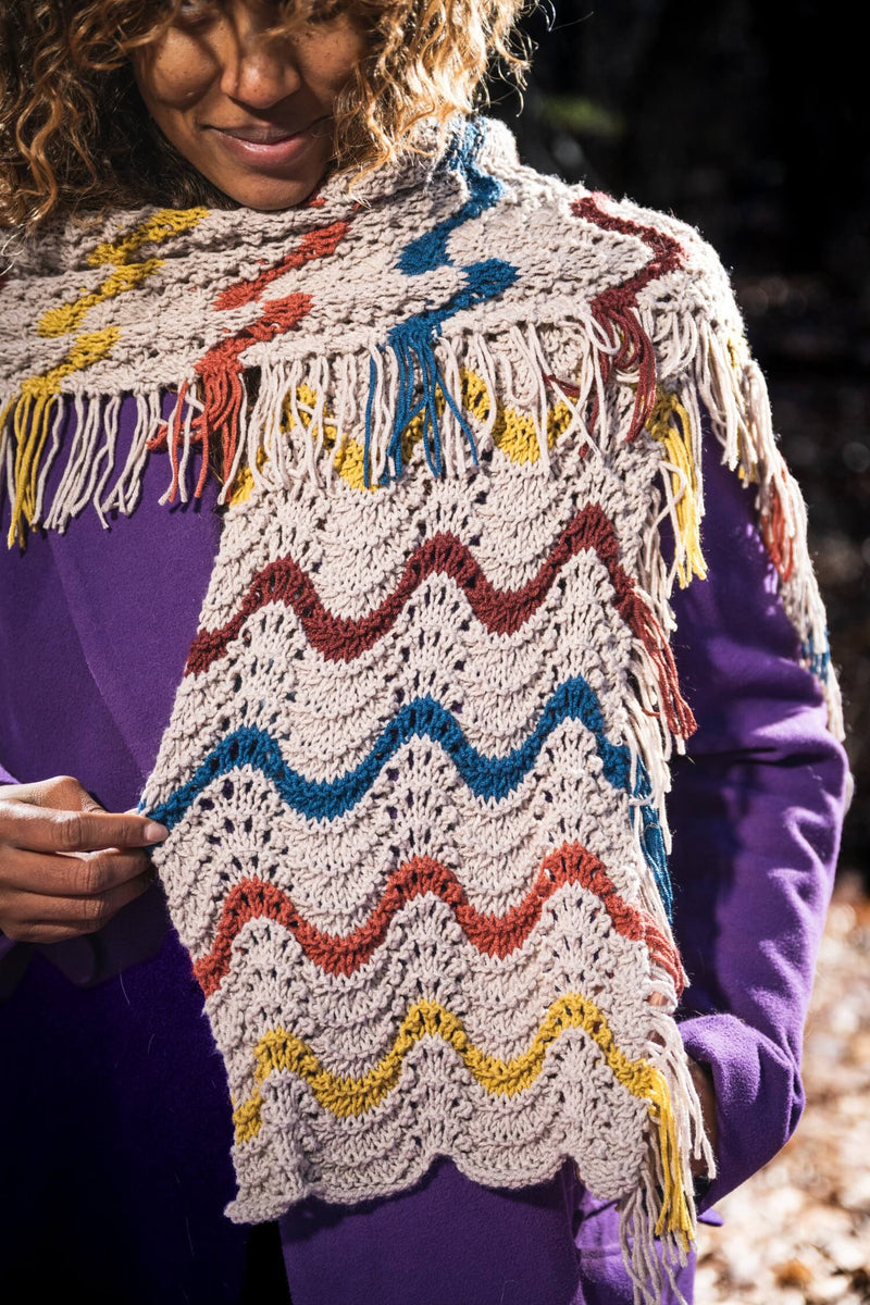 Knit Kit - Wanderlust Wrap – Lion Brand Yarn