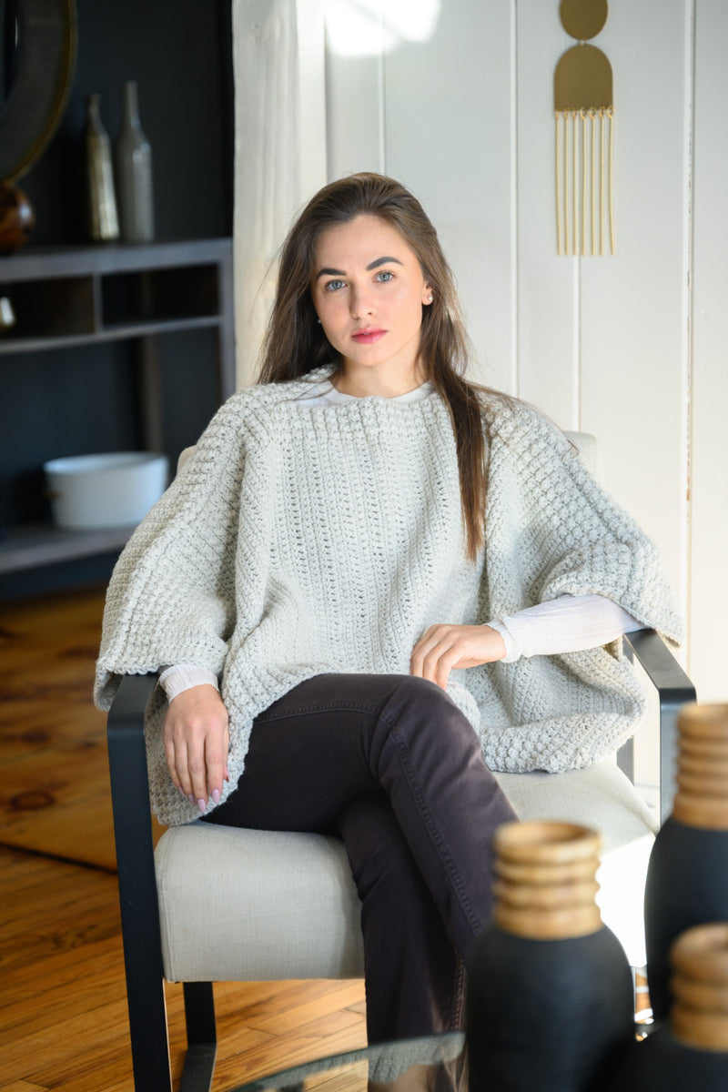 Crochet Kit - Milton Poncho – Lion Brand Yarn
