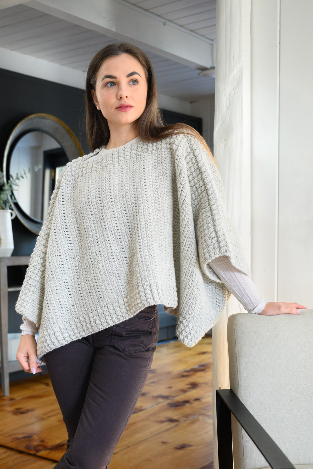 Crochet Kit - Milton Poncho – Lion Brand Yarn