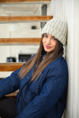 Knit hat in Wool-Ease yarn thumbnail