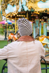 Cozy Striped Beanie (Knit) thumbnail