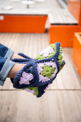 close up of granny slippers thumbnail