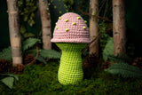 crochet mushroom thumbnail