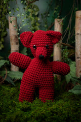 Red fox amigurumi toy thumbnail