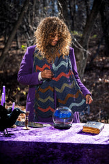 crochet scarf with fringe thumbnail