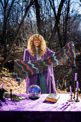 crochet scarf with fringe thumbnail