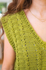 Crochet Kit - Cabled Vest thumbnail