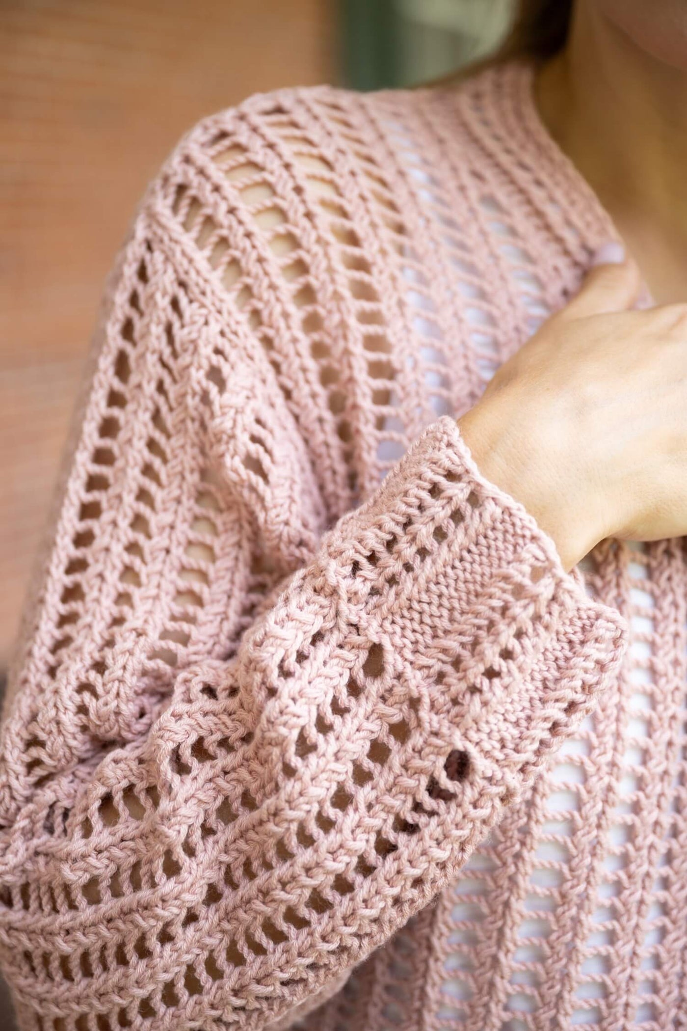 Knit Kit - Openwork Cardigan – Lion Brand Yarn