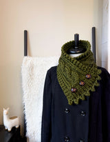 green cowl with buttons thumbnail