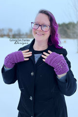 Elixir Fingerless Gloves (Crochet) thumbnail