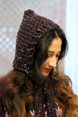 woman wearing Wool-Ease Thick and Quick Hood thumbnail