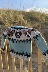 Knitted Sweater Hanged On The Fence thumbnail