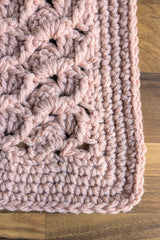 Chunky Slanted Shells Baby Blanket (Crochet) thumbnail