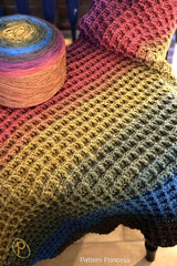 Mandala Yarn Crochet Blanket thumbnail