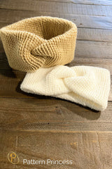 Beginner Crochet Thick Twisted Headband Pattern (Crochet) thumbnail