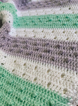 striped baby blanket thumbnail