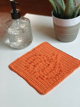 The Autumn Pumpkin Dishcloth (Crochet) thumbnail