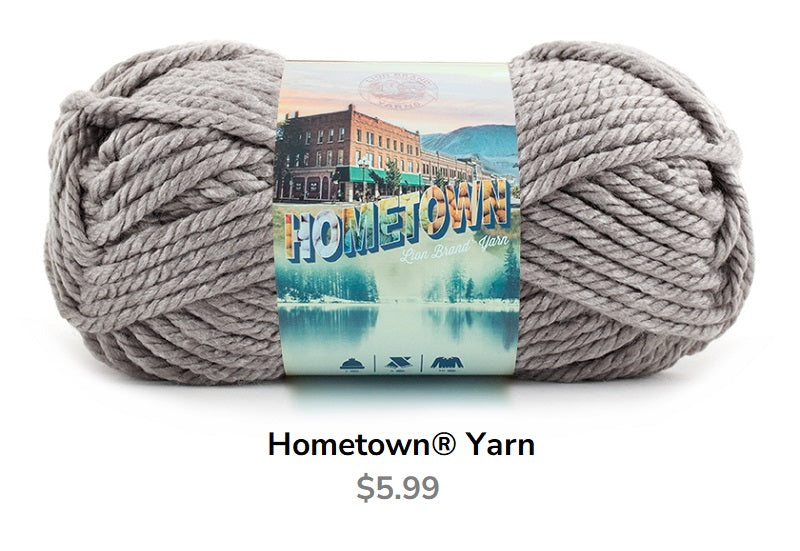Lion Brand Hometown ~ A Yarn Review - Crystalized Designs