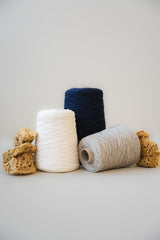 3 cones of sponge yarn thumbnail