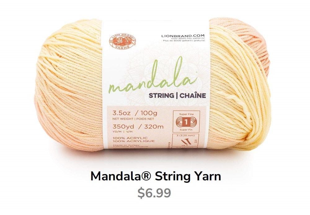 Mandala® String Yarn Sample Image