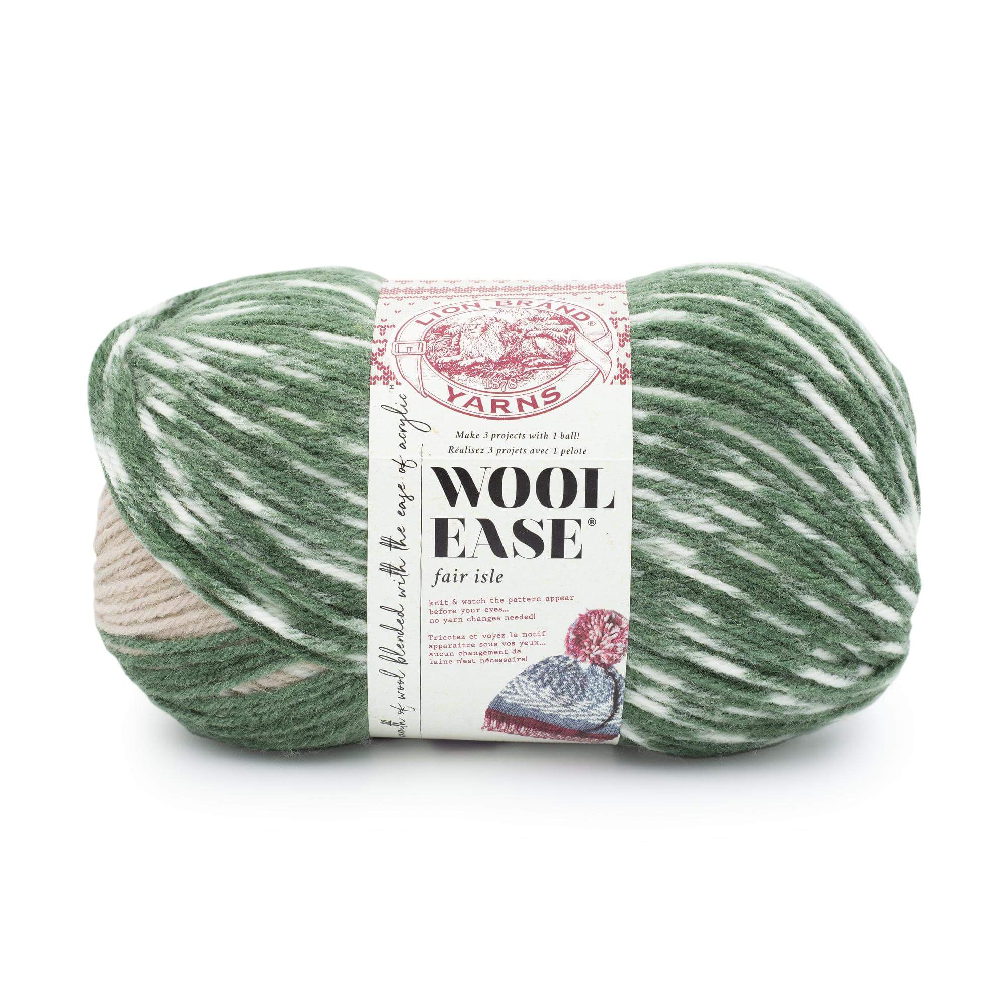 Wool-Ease® Fair Isle Yarn – Lion Brand Yarn