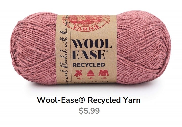 Wool-Ease® Recycled Yarn Sample Image