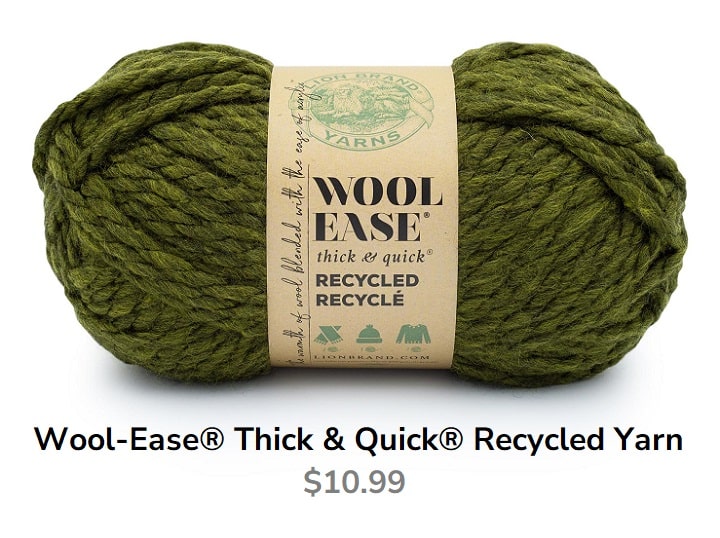 Wool-Ease® Thick & Quick® Recycled Yarn Sample Image