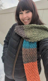 Woodland Scarf (Crochet) thumbnail