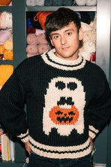 Knit Kit - Trick or Treat Ghost Sweater thumbnail
