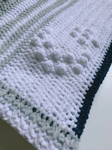 Striped baby blanket thumbnail