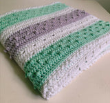 striped baby blanket thumbnail