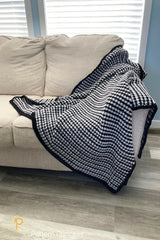 Crochet Throw On A Sofa thumbnail